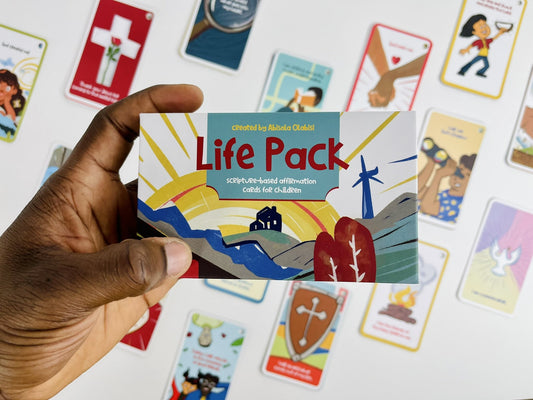 Life Pack: Scripture-based affirmation cards for children