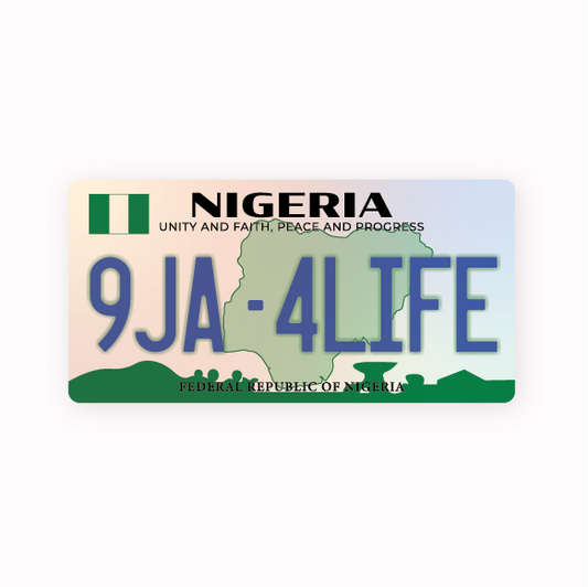 9JA4LIFE | Holographic sticker