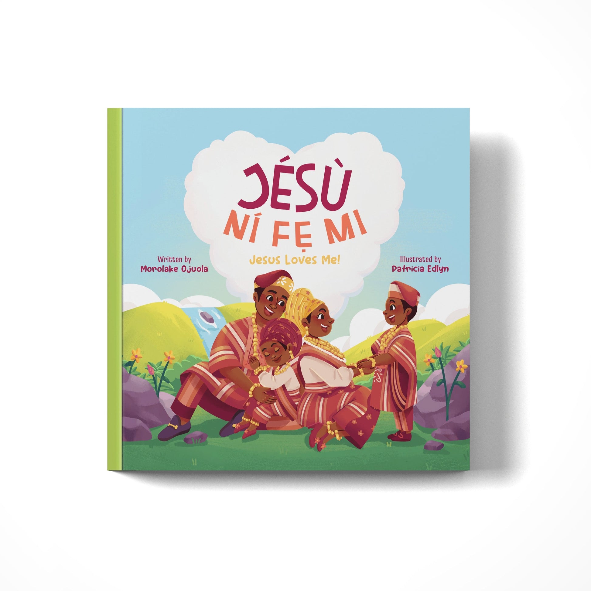 Book cover titled Jesu Nife Mi- Jesus Loves me!