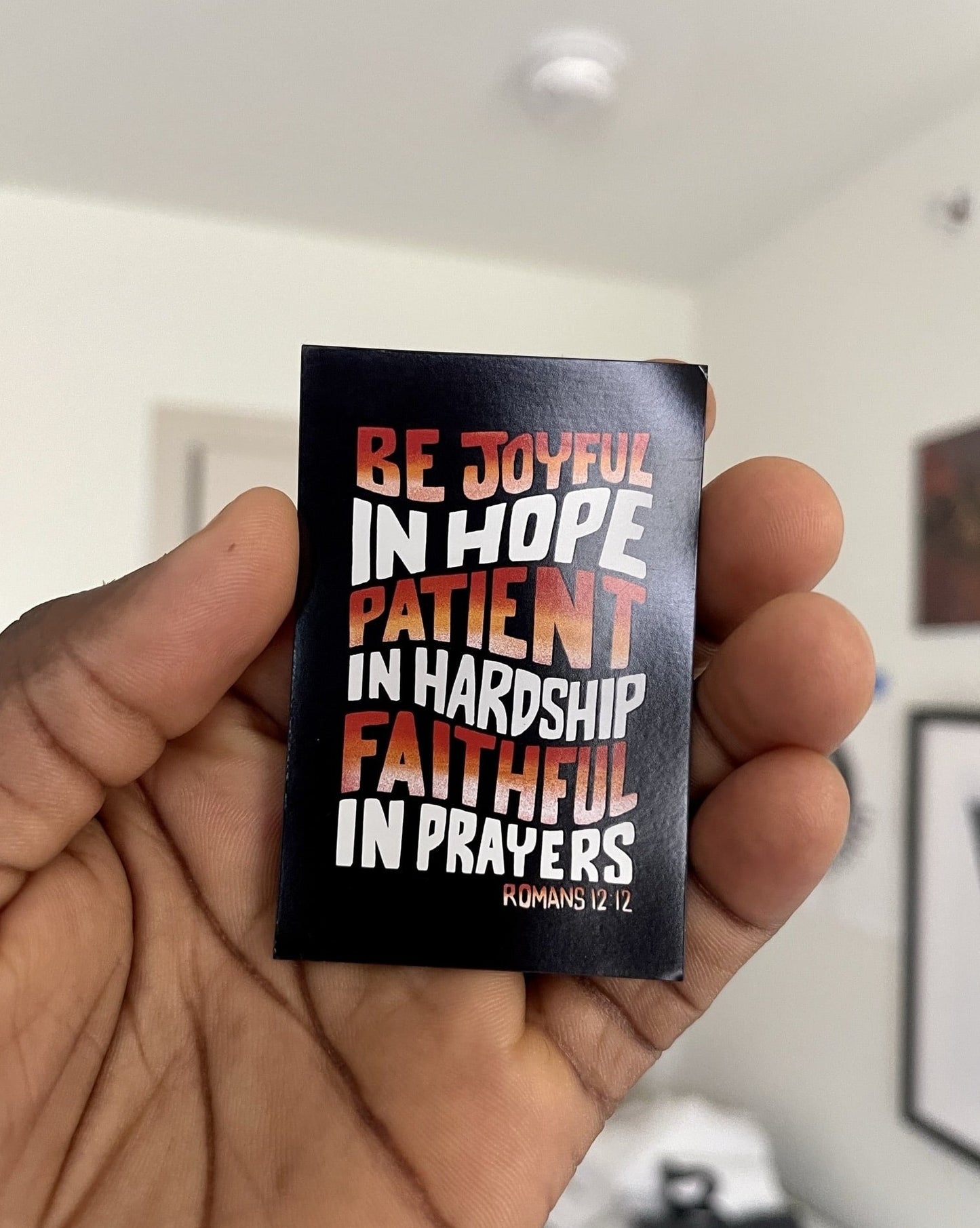 Faithful - Fridge Magnet